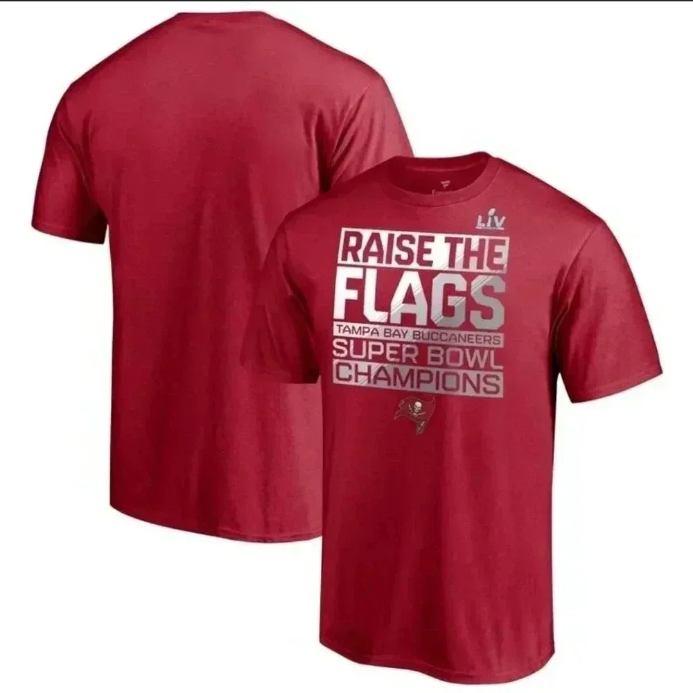 Fanatics Men's Branded Red Tampa Bay Buccaneers Super Bowl LV